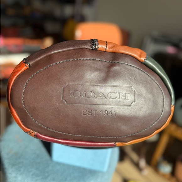 COACH 2007 Limited Edition Bleecker Patchwork Hobo XL Duffle - Picture 7 of 10